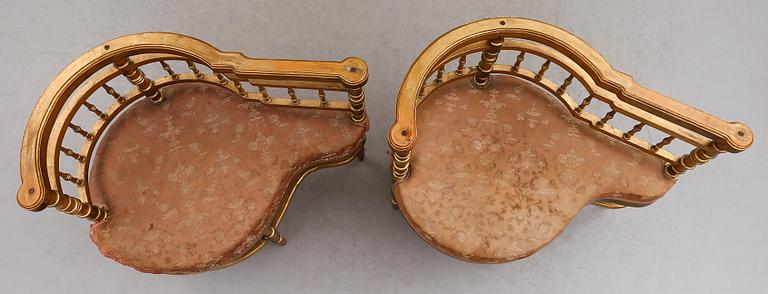 STOLAR, 2 st, 1800-talets andra hälft.