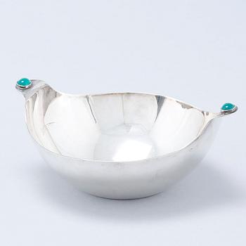 A silver bowl for C.G Hallberg, Stockholm, 1961.