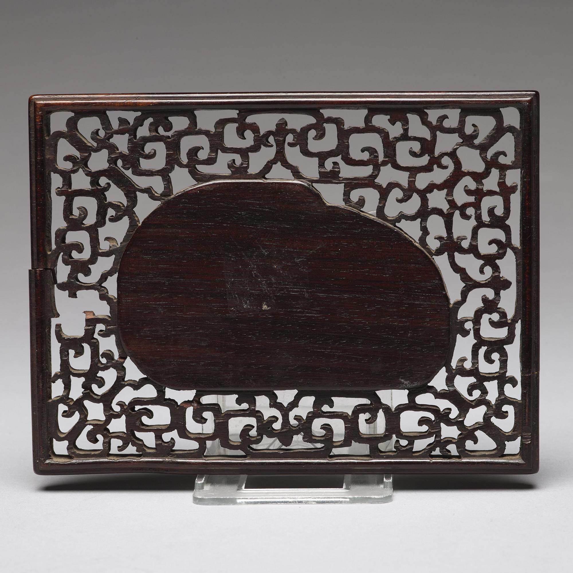 A Chinese nephrite placque, Kina, 1900-tal.