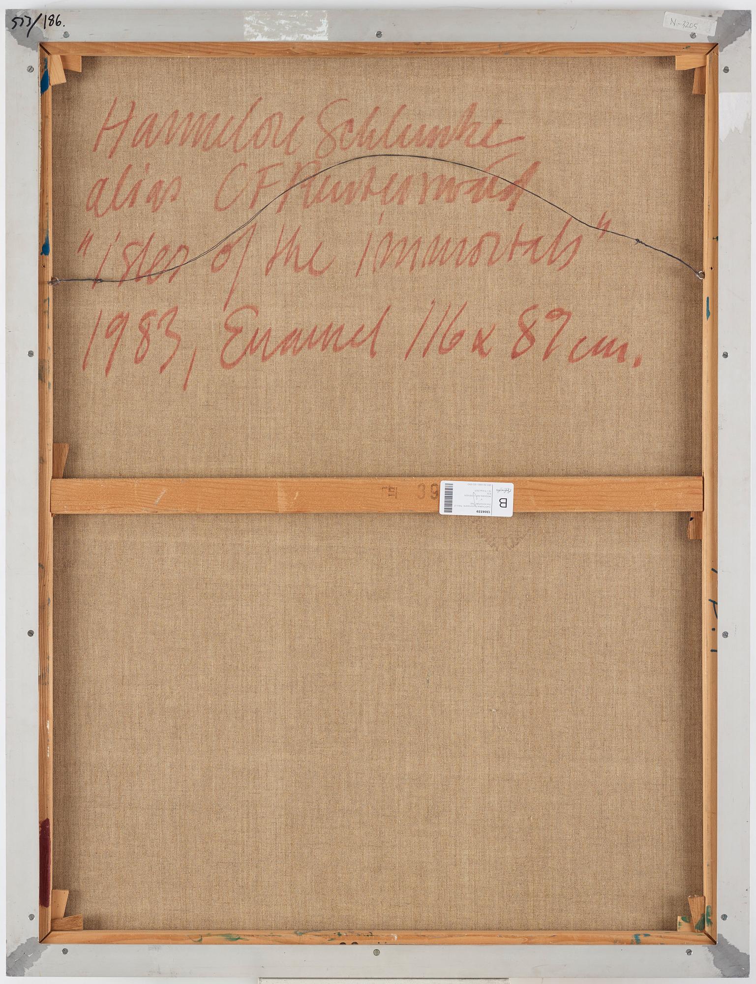 Carl Fredrik Reuterswärd, "Isles of the immortals".