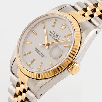 Rolex, Oyster Perpetual, Datejust, armbandsur, 36 mm.