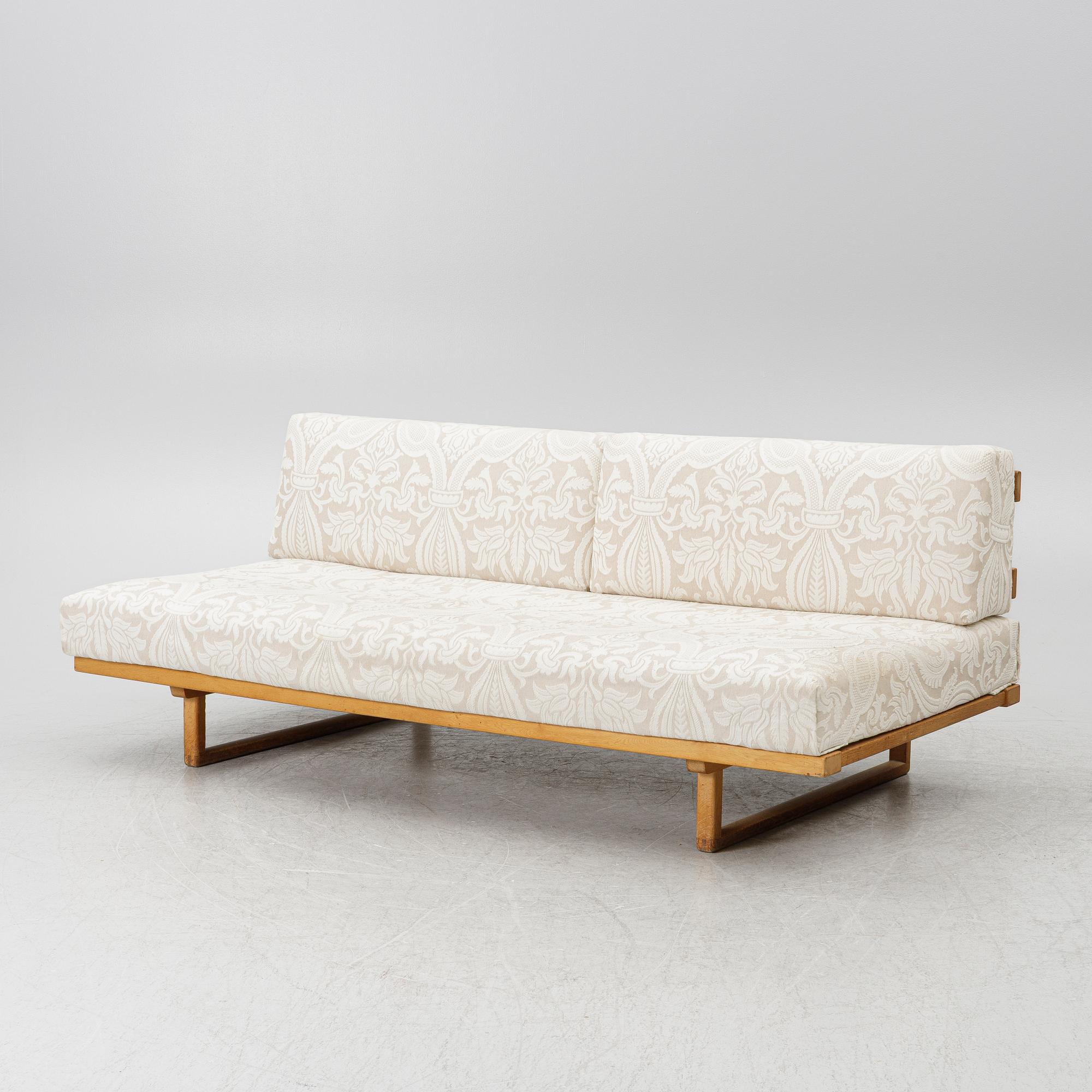 Børge Mogensen, a model 4311/4312 daybed, Fredericia Stolefabrik, Denmark, mid20th century.