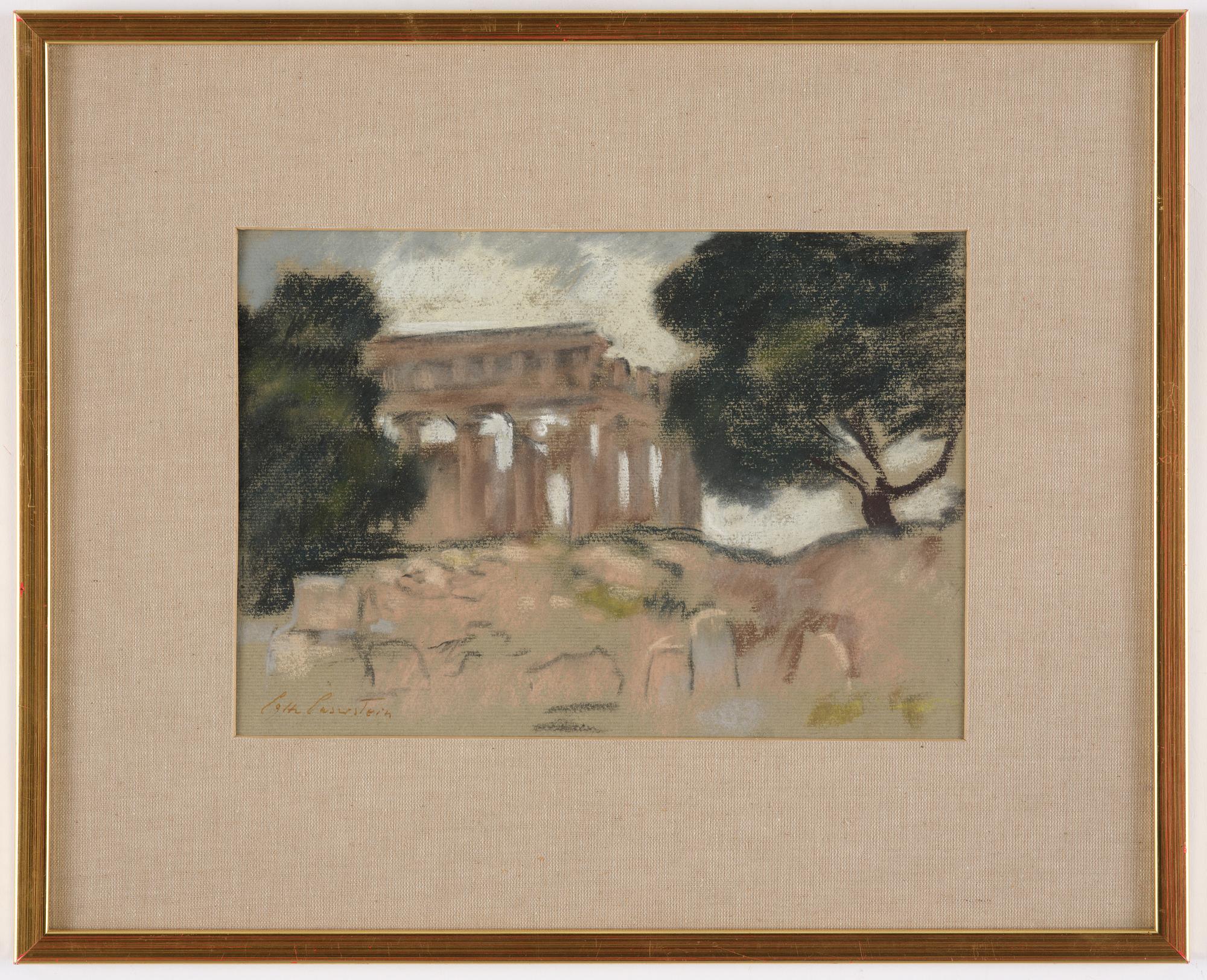 Lotte Laserstein, Vid Forum Romanum.