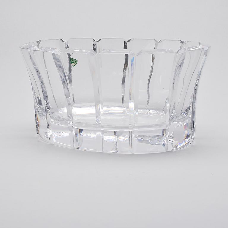 SKÅL, glas, Orrefors, 1900-talets andra hälft.