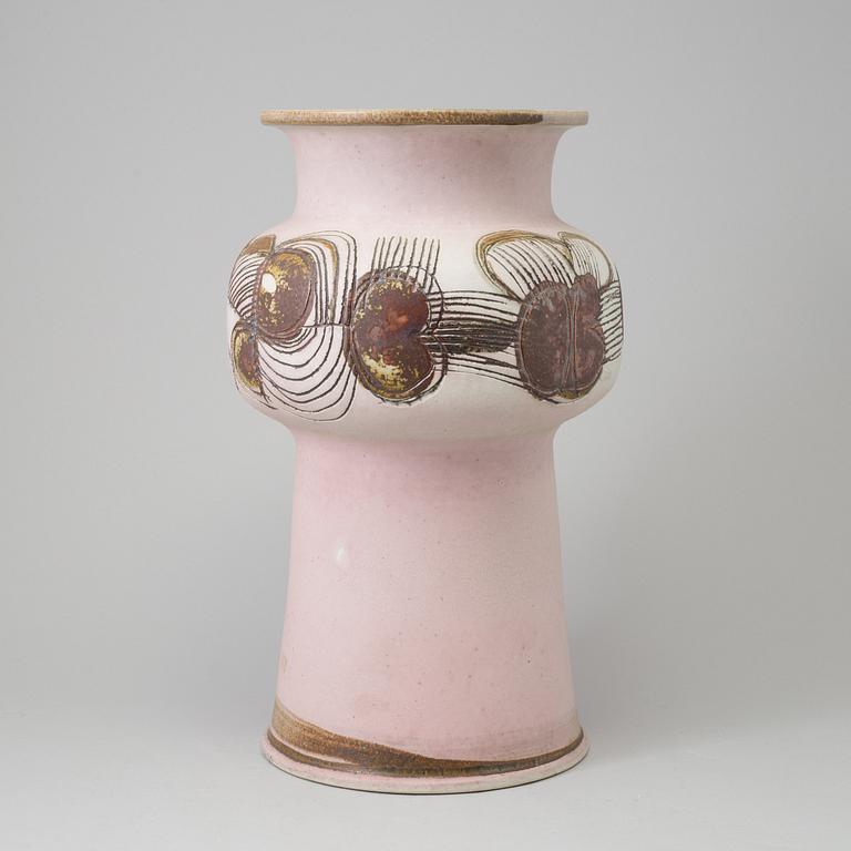 A stoneware vase from Gustavsberg by Lisa Larson.