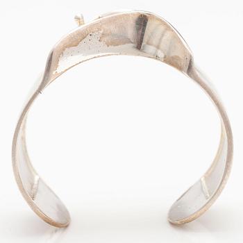 BJÖRN WECKSTRÖM, A sterling silver bracelet "Man from Mercury". Lapponia 1970.