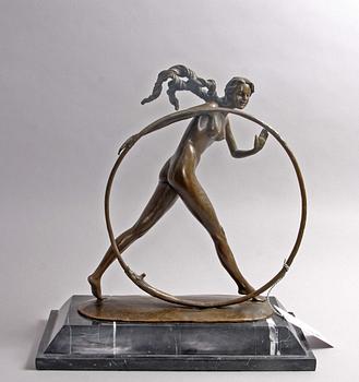 SKULPTUR, brons. 1900/2000-tal.