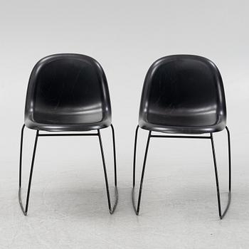 Komplot, stolar, ett par, "3D Dining chair", Gubi.
