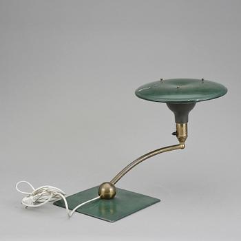 BORDSLAMPA, art déco, 1900-talets andra kvartal, troligen USA.