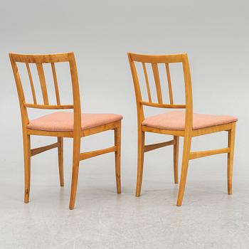 Carl Malmsten, chairs 8 pcs, "Tala vid", O.H. Sjögren.