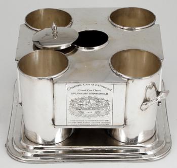 VINKYLARE, vitmetall, Frankrike, 1900-talets andra hälft.
