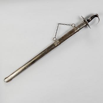 A 1780's British/Swedish 1808 pattern cavalry saber marked Osborne.