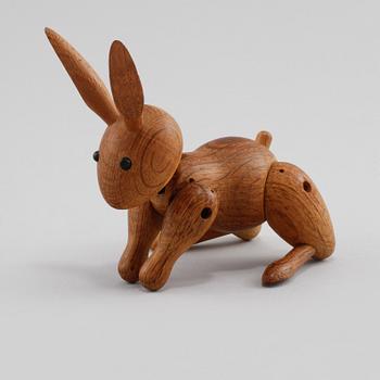 FIGUR, teak, Kay Bojesen, Danmark, omkring 1900-talets mitt.