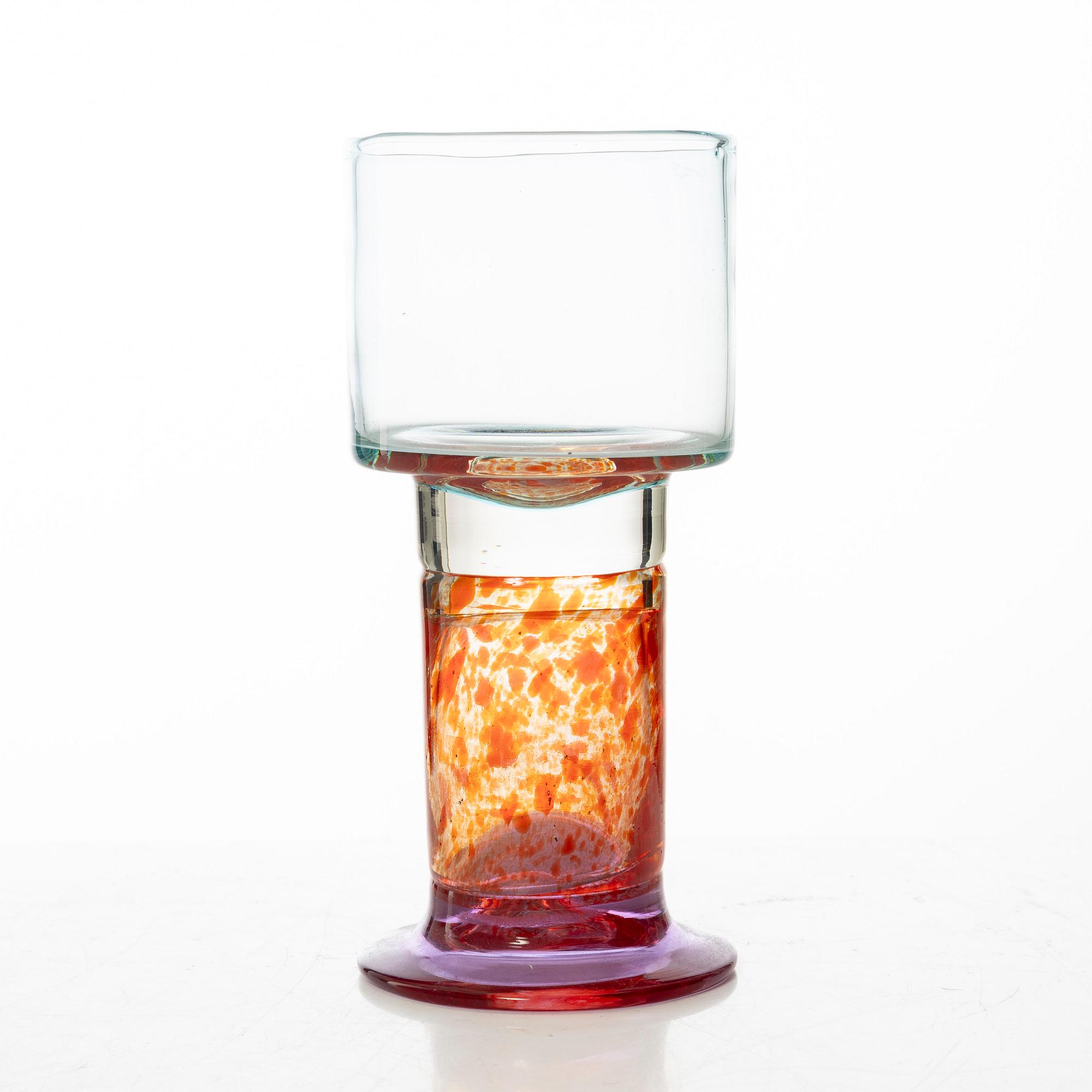 Kaj Franck, "Pokaali", glas på fot, Nuutajärvi Notsjö.