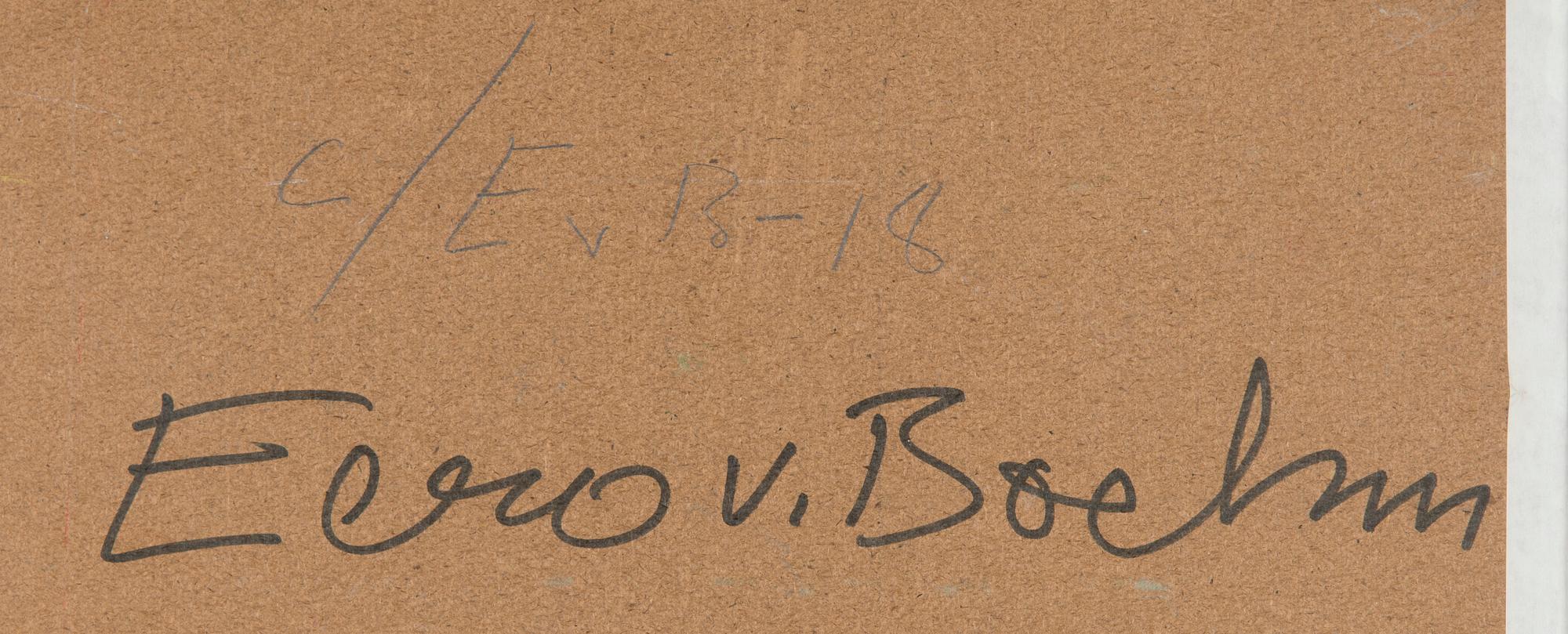 Eero von Boehm, Lasikannu.