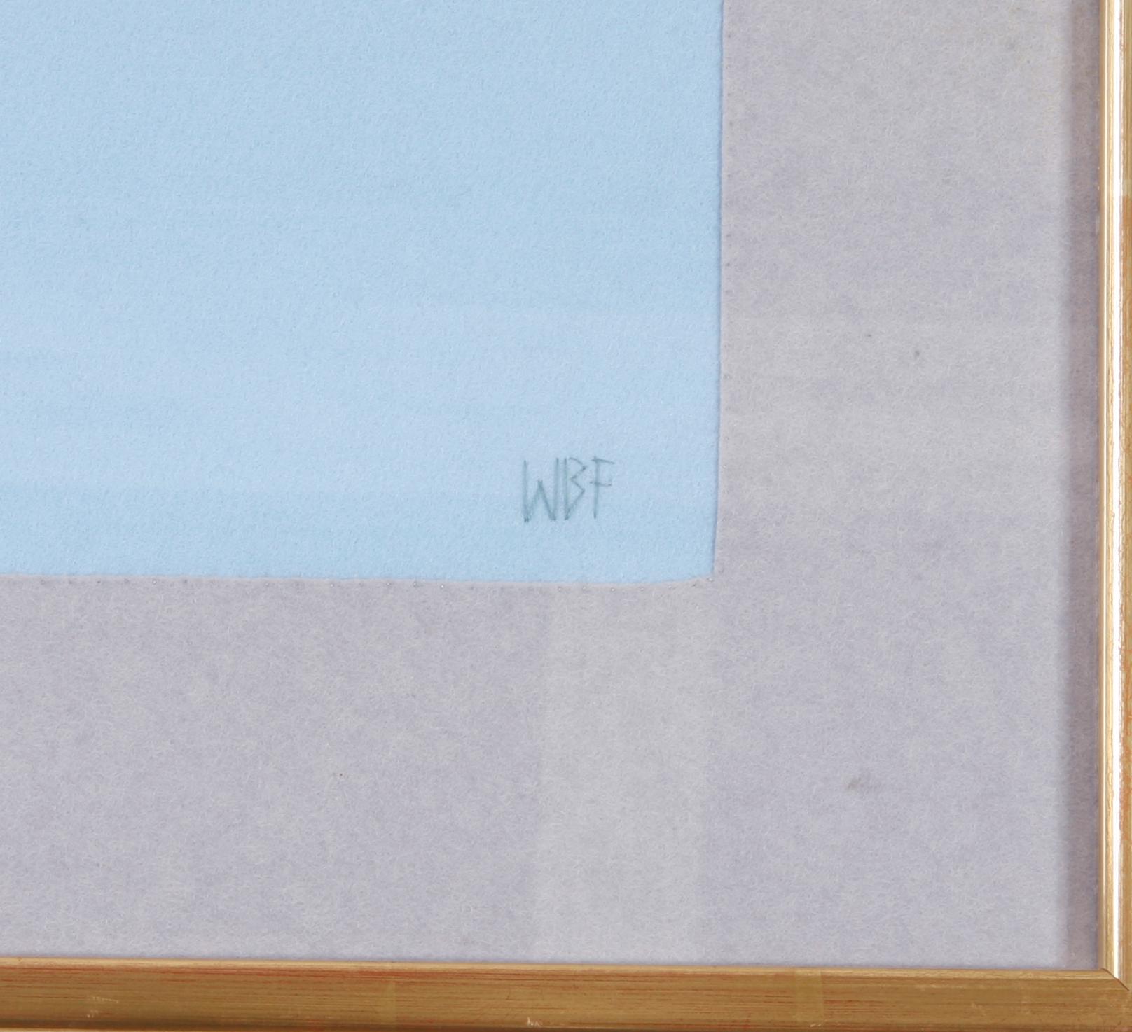 BECK-FRIIS, VIBEKE. Applikation. Monogramsign.