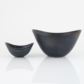 Gunnar Nylund, two bowls, Rörstrand.