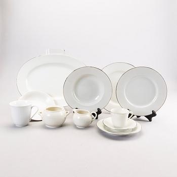 A Louise Adelborg "Capitol" dinner service Rörstrand.