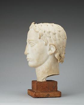 Ivar Johnsson, An Ivar Johansson plaster sculpture head of David.