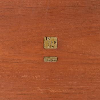 Arne Karlsen, a pair of walnut tables, Interna, Denmark.