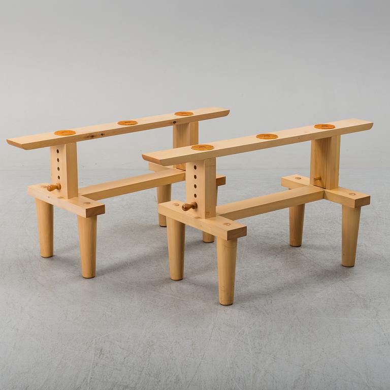 A 'Bramante' table designed by Achille Castiglioni & Pier Giacomo Castiglioni for Zanotta, Italy.