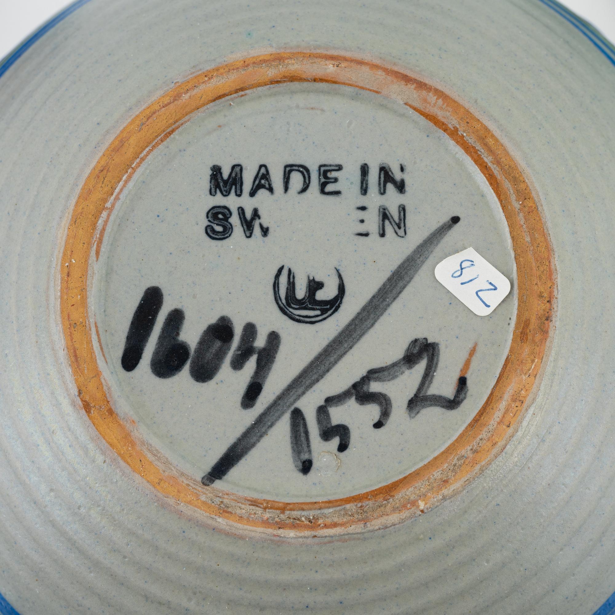 Upsala Ekeby, ceramic, mid 20th century (6 pieces). - Bukowskis