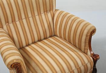 FÅTÖLJER, ett par, 1900-talets andra kvartal.