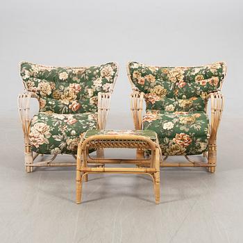 Garden group, 4 pieces, probably Viggo Boesen.