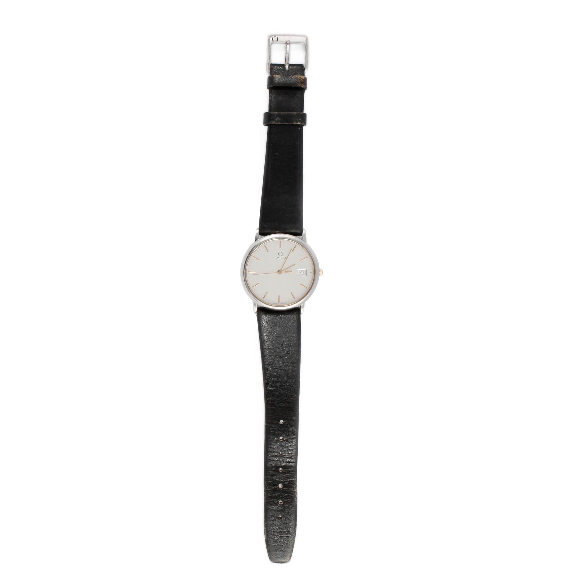 HERRARMBANDSUR, Stål, Omega, De Ville, 1900-talets slut.
