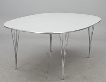 MATBORD, "Superelips", Bruno Mathsson och Piet Hein för Fritz Hansen. 1900-talets andra hälft.