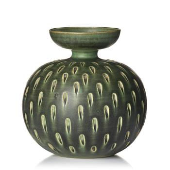 164. Stig Lindberg, a stoneware vase, Gustavsberg Studio 1960.