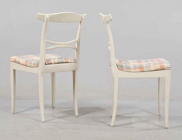 STOLAR, ett par, Carl Malmsten, Bodafors, 1960.