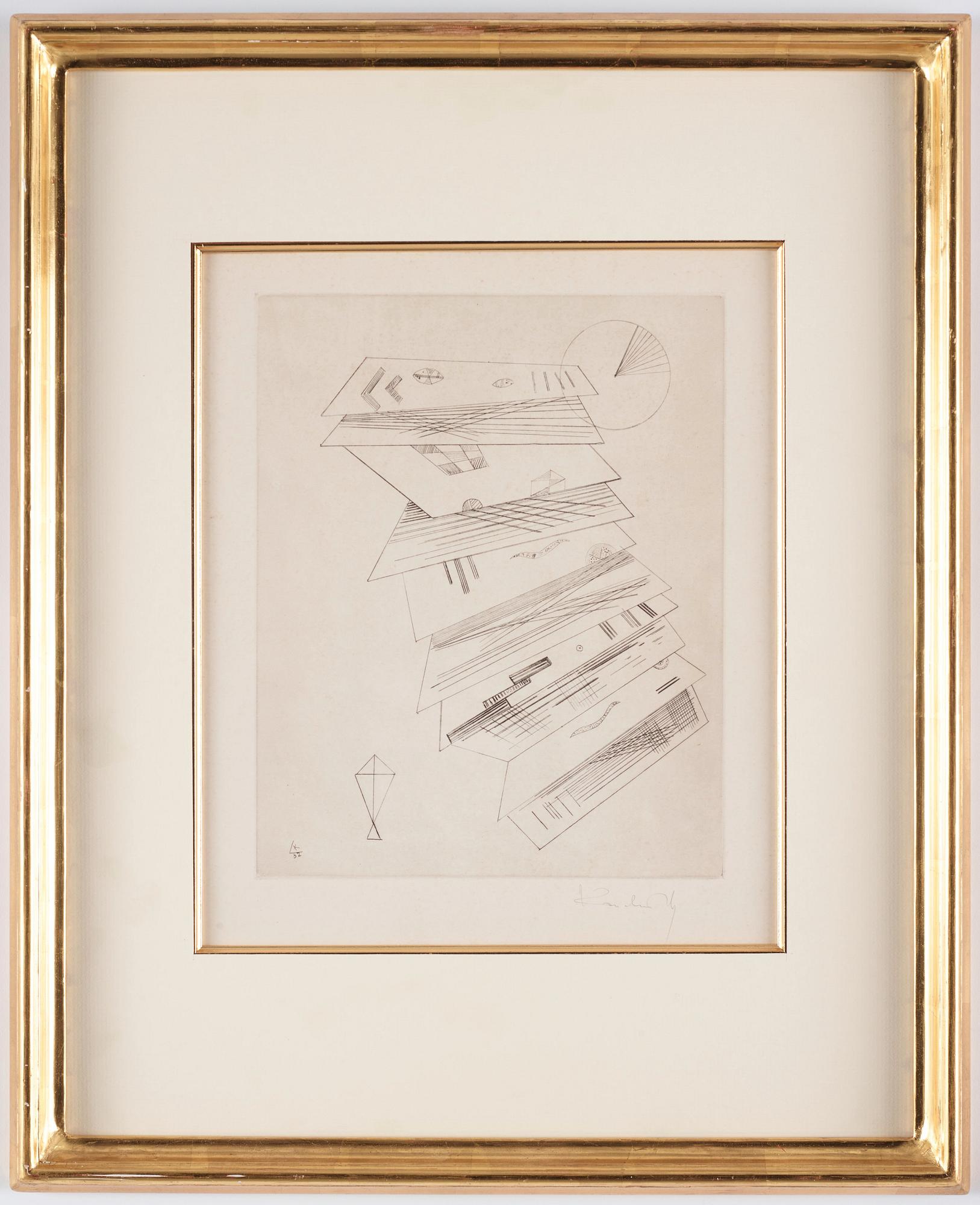 Wassily Kandinsky, "Zweite Radierung für die Editions Cahiers d'Art".