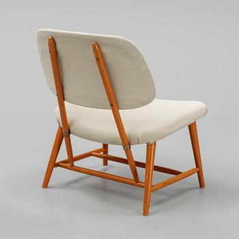 Alf Svensson, easy chair, "TeVe", Bra Bohag, Studio Ljungs Industrier, 1950's.