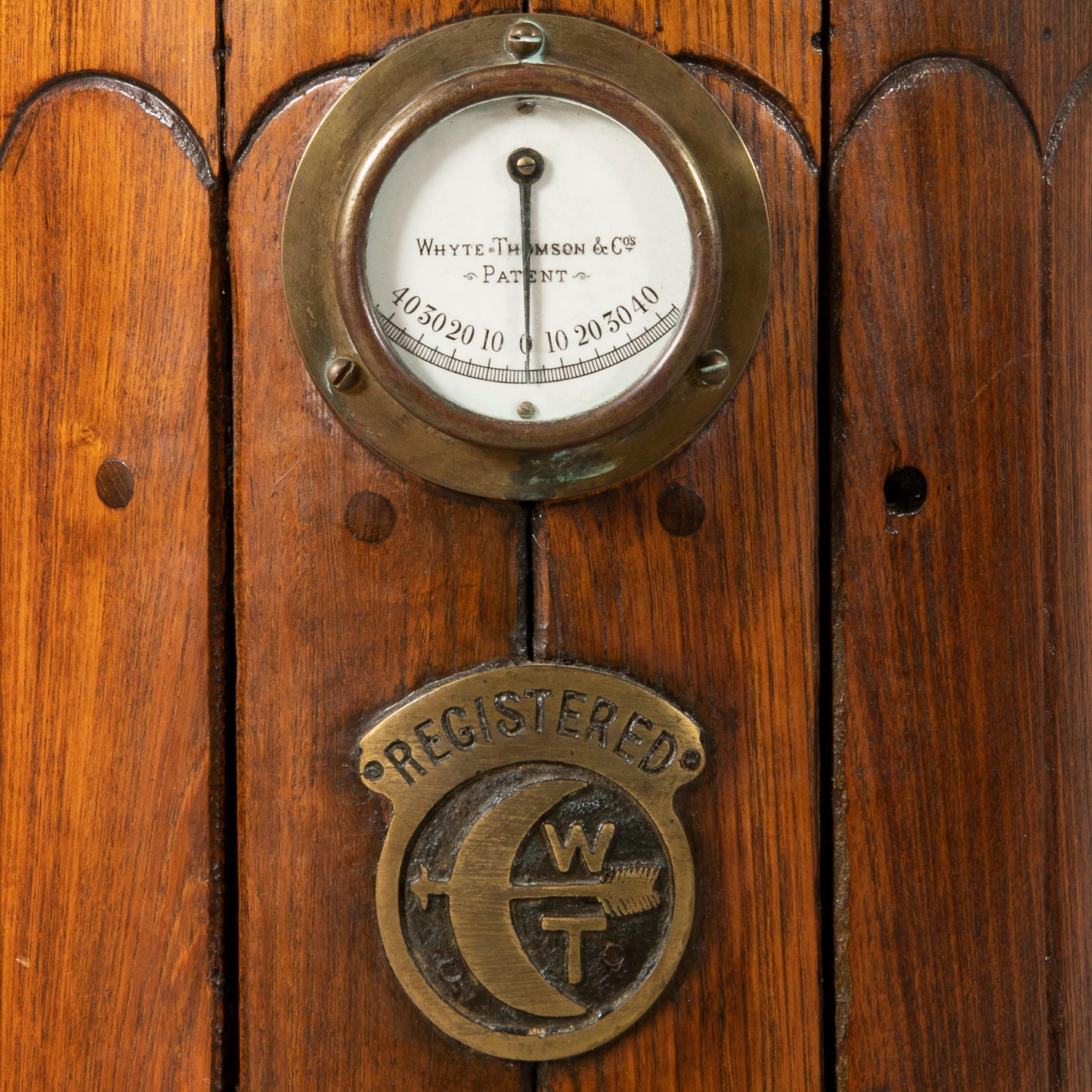 Nakterhus, Whyte, Thomson & Co Glasgow, sekelskiftet 1900.