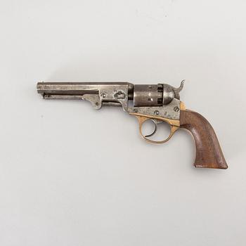A Cooper Percussion revolver in cal 36, 19th century mid / latter half.