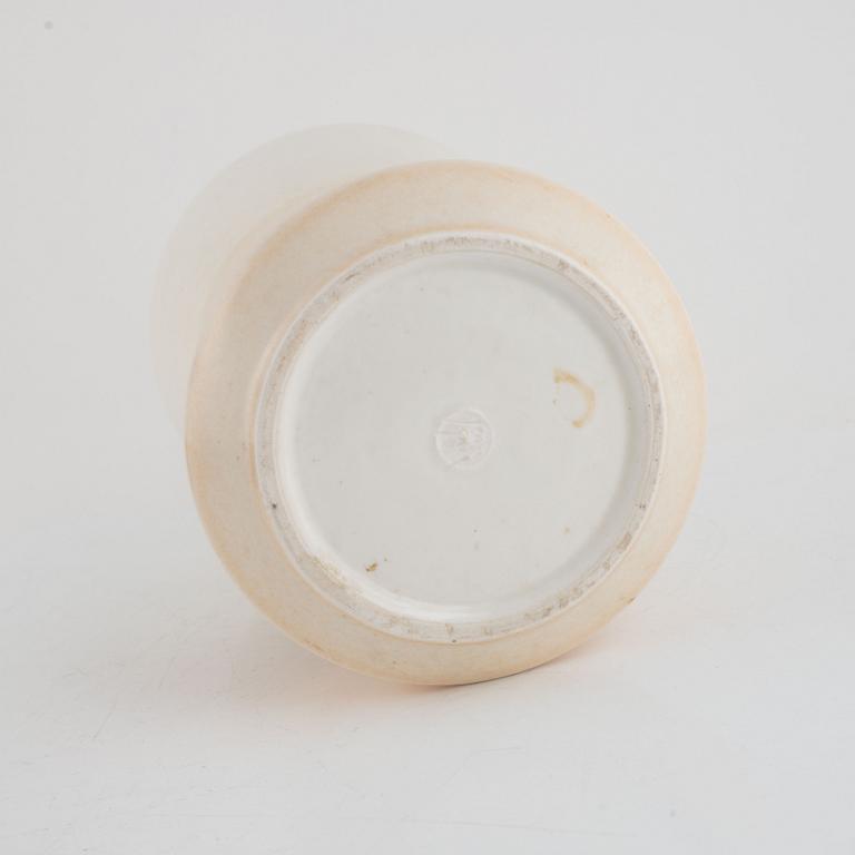 Jean Girel, vase, porcelain, second half of the 20th century, France.