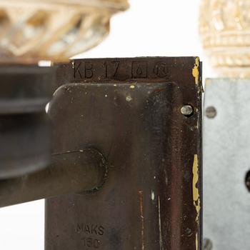 Utebelysning/Vägglampor, ett par, Norge, 1970-tal.