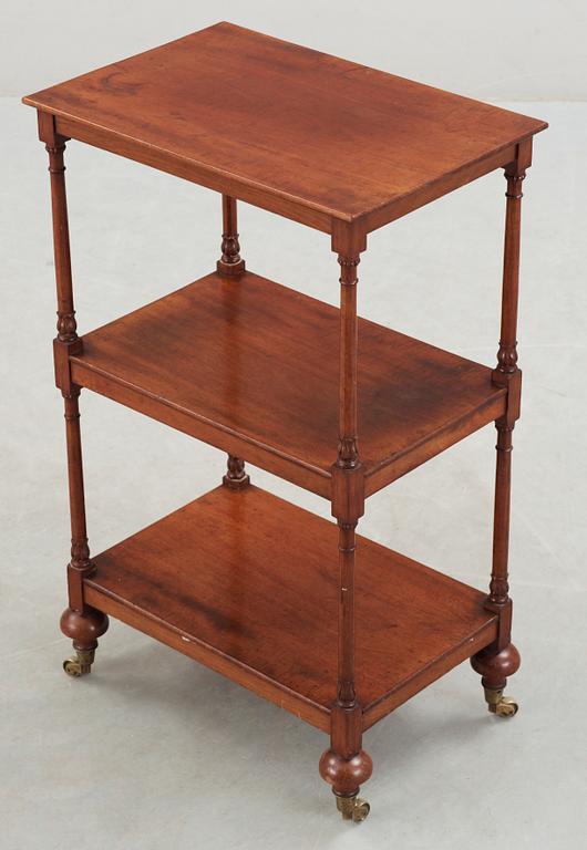 ETAGERE, mahogny, 1800-tal.