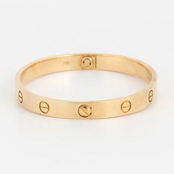 CARTIER, "Love'' armring, 18K guld.