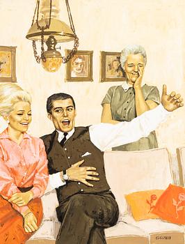 Yrjö Edelmann, "Oerfaren flicka sökes" (Inexperienced girl wanted).