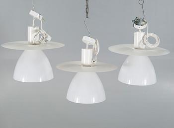 Three "Quickly 2292" ceiling lamps, designed by Peo Ström for Aspeqt.