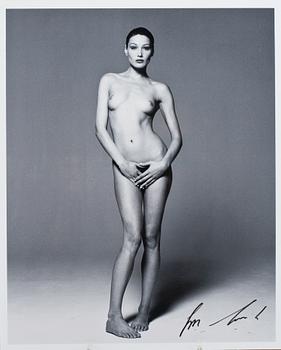 AUTOGRAFBILD, signerad Michael Comte, 2000-tal.
