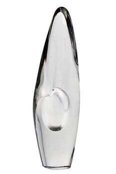 504. Timo Sarpaneva, GLASS SCULPTURE "ORCHID".