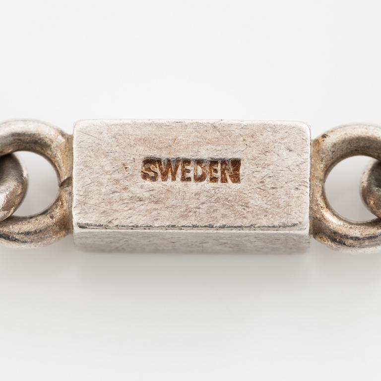 Wiwen Nilsson, bracelet, silver, stick links.