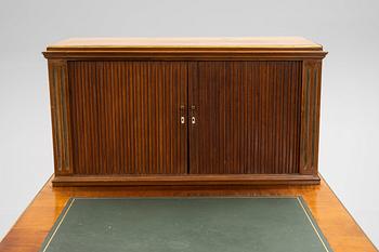 Skrivbord med uppsats, 1800-tal, Sengustaviansk stil,