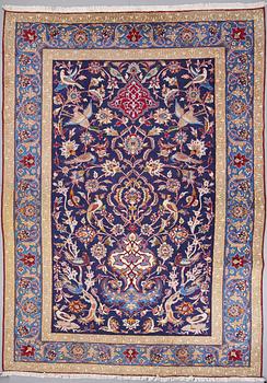 MATTA, semiantik, Isfahan, figural, ca 435 X 312 cm.