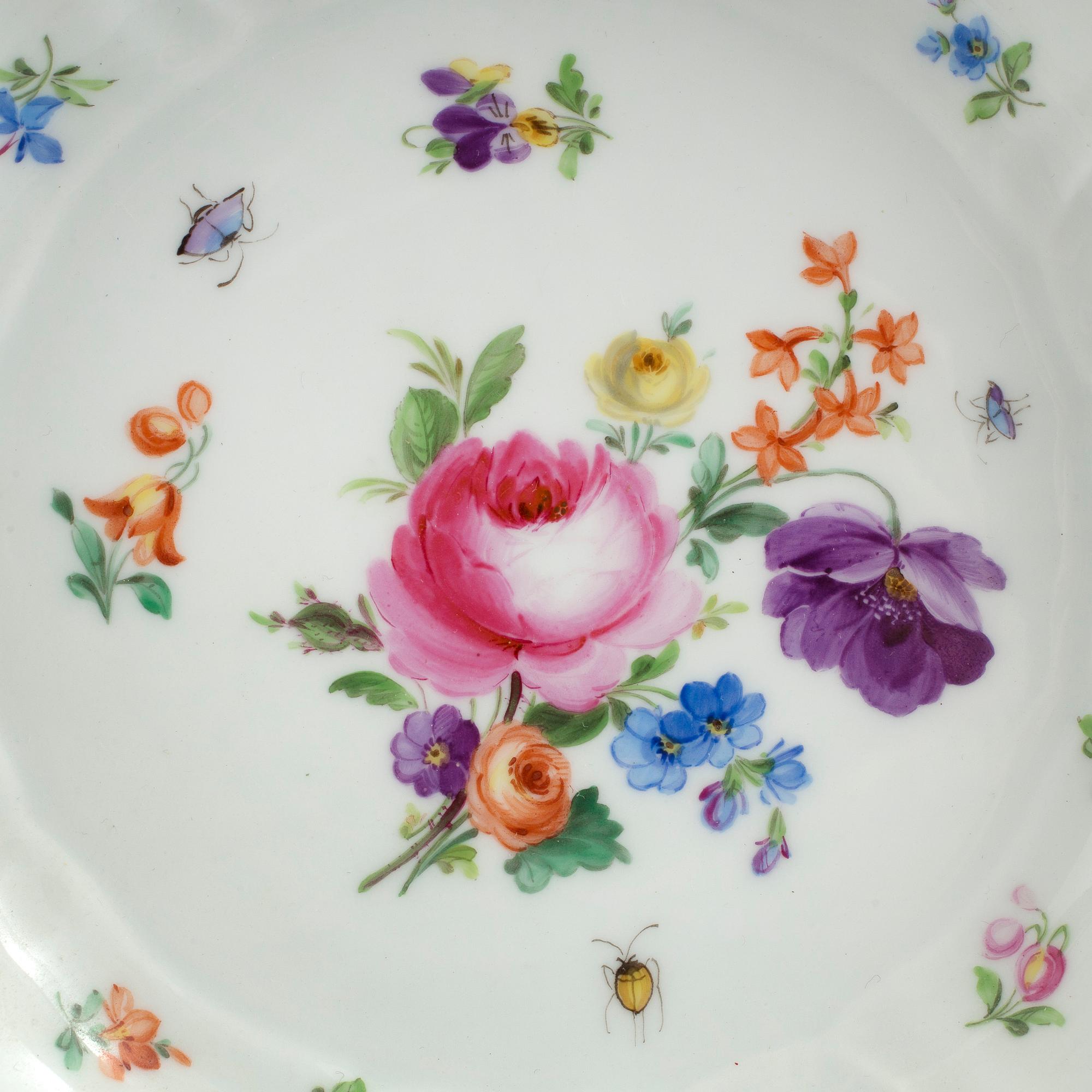 A lot of porcelain from Meissen, Sevres, Royal Copenhagen & KPM Berlin, 18th to 20th century.