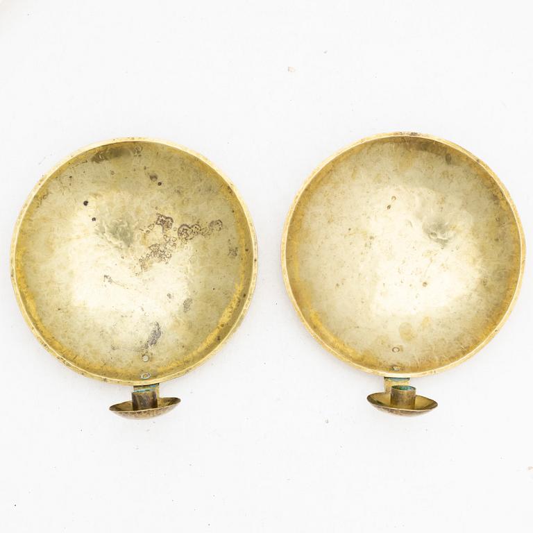 Karl-Erik Torsell, wall sconces, a pair, "Kungalampetten",