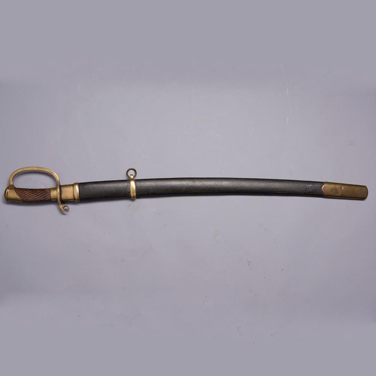 SABEL, "Saschka" för artilleri, modell 1881, Ryssland.